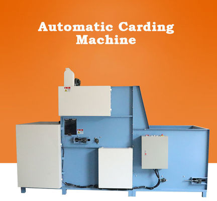 Schafwollkarde mit hoher Kapazität Automatische Faserkarde