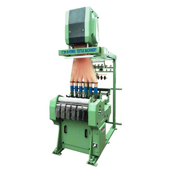 Elektronischer Webstuhl-elastisches Band, das Jacquardwebstuhl-Webstuhl des gewebten Materials der Maschinen-1200 U/min herstellt
