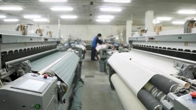 Maschinerie-einfache Nocken-Schaftmaschine 1000 U/min nicht gesponnene, die spinnende Luft Jet Loom verschüttet