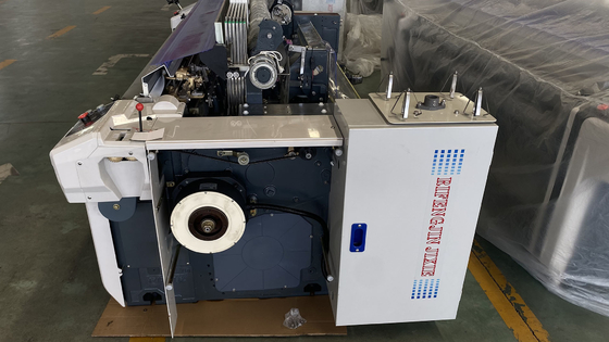 Horizontales Stoff-Gewebe-Rollenwickelmaschine-Garn, das Wasser Jet Machine Textile verdreht