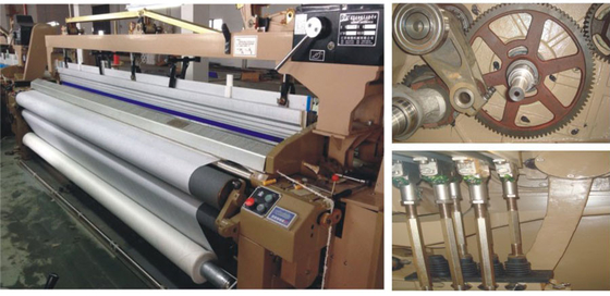 Doppeltes Düsen-Wasser Jet Power Loom With Crank/Nocken-/Schaftmaschinen-Verschütten